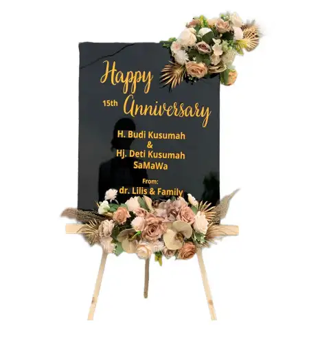 Papan Bunga Akrilik Sungapan