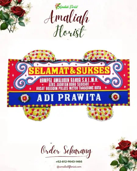 Papan Bunga Ucapan Selamat Sungapan